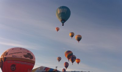 Фестиваль воздухоплавания в Кунгуре