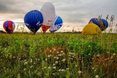 Фестиваль воздухоплавания в Кунгуре
