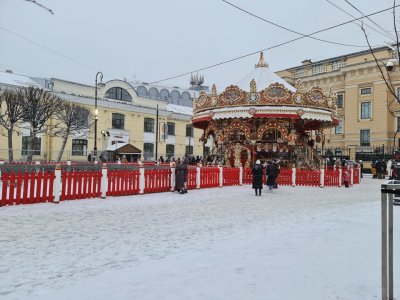 Манежная площадь СПБ ярмарка Новогодняя