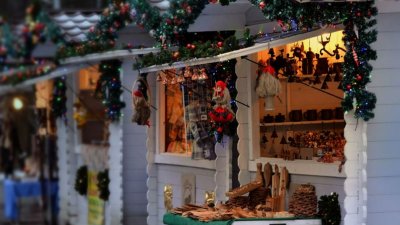 Рождественская ярмарка на Елагином острове