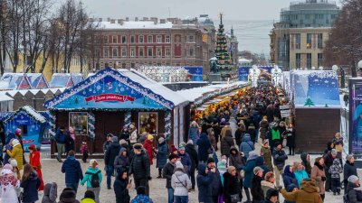 Ярмарка на Манежной площади