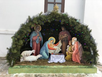Рождество Христово вертеп православный