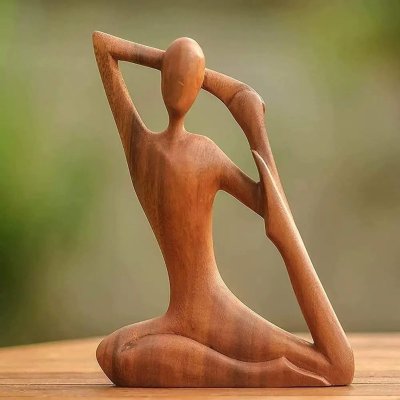 Деревянные фигурки для интерьера