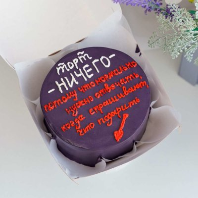 Оригинальные надписи на тортах