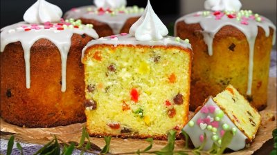 Кулич творожный Скрипкина