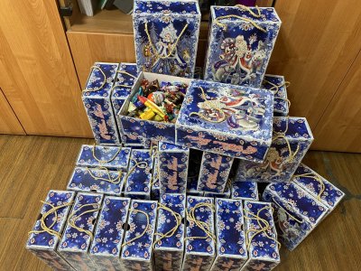 Новогодние подарки Россети