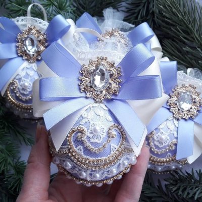 Новогодние игрушки ручной работы