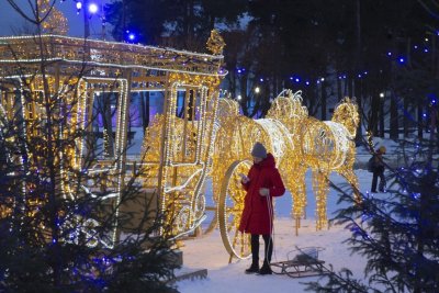 С наступающим новым годом Сосновый Бор