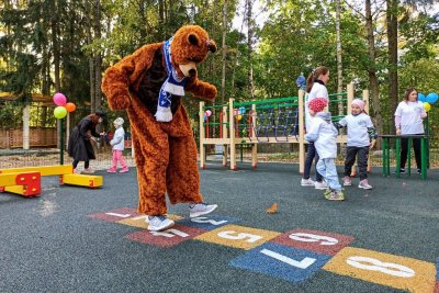 У медведя во Бору подвижная игра
