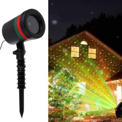 Лазерный Звездный проектор Outdoor Lawn Laser Light