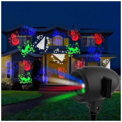 Проектор led Christmas Star Shower Slide show