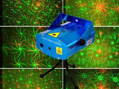 Лазерный проектор Mini Laser Stage Lighting