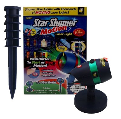 Star Shower Laser Light Projector