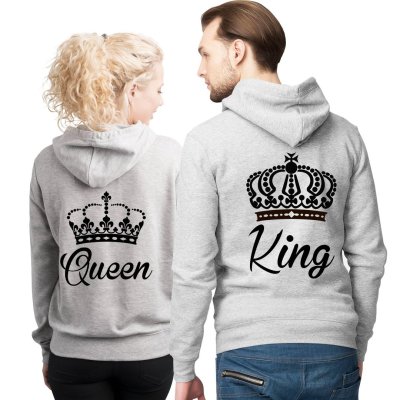 Парные худи King Queen