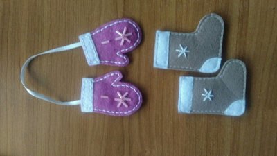 Валеночки из фетра