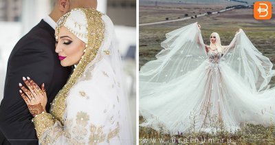 Мусульманские Свадебные платья