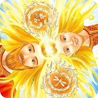 Славянское изображение солнца