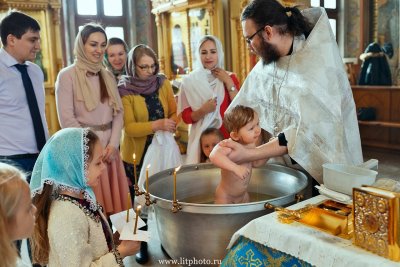 Крещение таинство Останкино