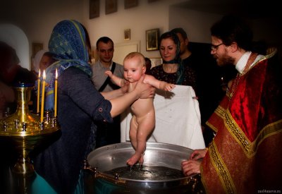 Крещение фотосессия