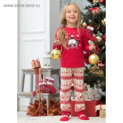 Новогодняя пижама для девочек
