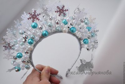 Новогодний ободок