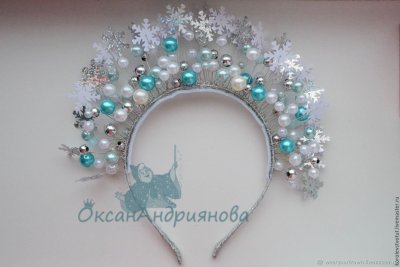 Новогодний ободок