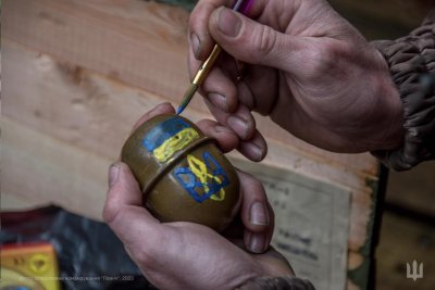Украинские яйца на Пасху