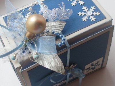 Новогодняя шкатулка своими руками в детский сад