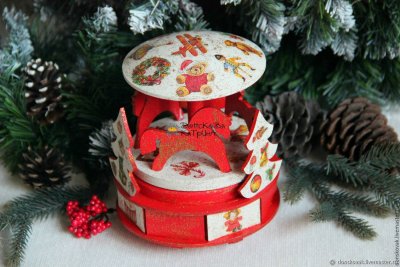 Новогодние карусельки игрушки