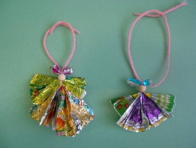 Украшения из фантиков