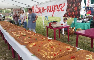 Фестиваль вишневого пирога в Ширяево