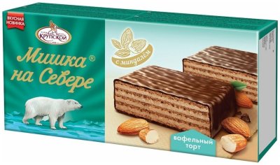 Вафельный торт мишка косолапый