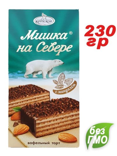 Вафельный торт фабрики Крупской