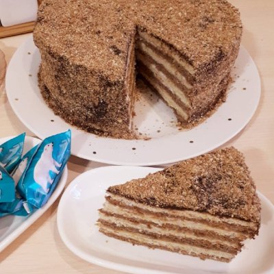Коржи для торта мишка на севере