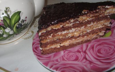 Торт сметанная Королева