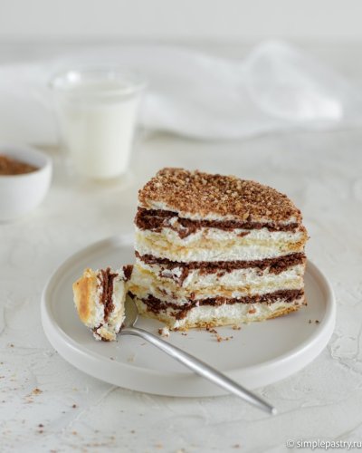 Cocktail while savoring a Slice of Tiramisu