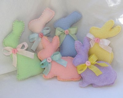 Мягкие игрушки из фетра