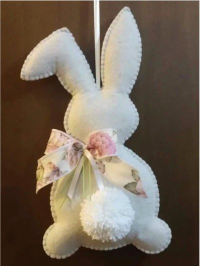 Зайка с короной игрушка