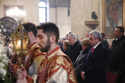 Армения празднует Рождество