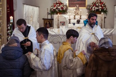 Рождество в армянской церкви