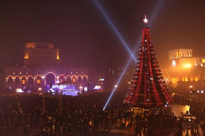 Армения Ереван новый год