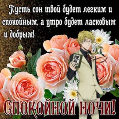Красивые поздравления спокойной ночи