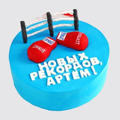 Торт боксерский ринг