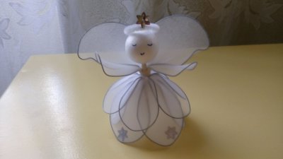 Поделка Ангелочек из фоамирана