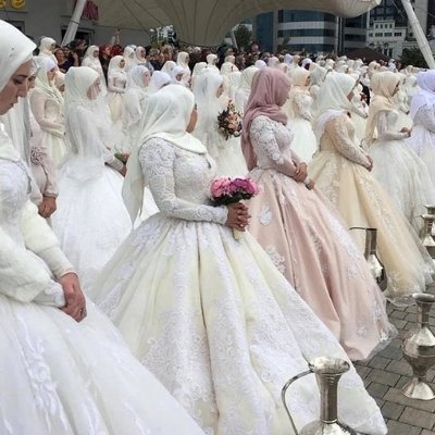 Чеченские Свадебные платья
