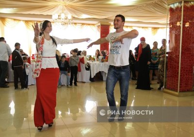 Чеченская свадьба фото