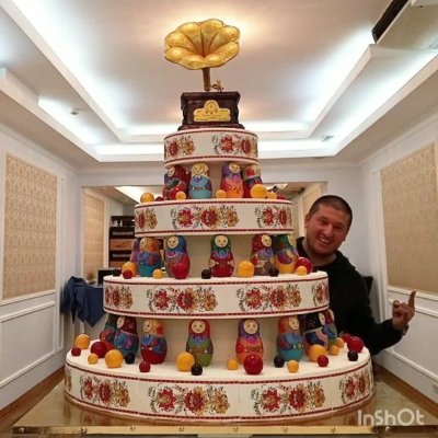 Свадебный торт от Рената Агзамова