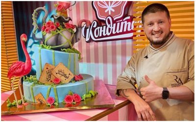 Торты Рената Агзамова на шоу кондитер